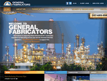 Tablet Screenshot of generalfabricators.com